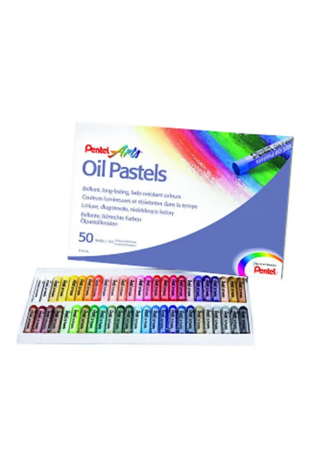 Pentel Arts Yağlı Pastel Boya Setleri Karşılaştırması: 50 Renk ve 25 Renk Seçenekleri İncelemesi