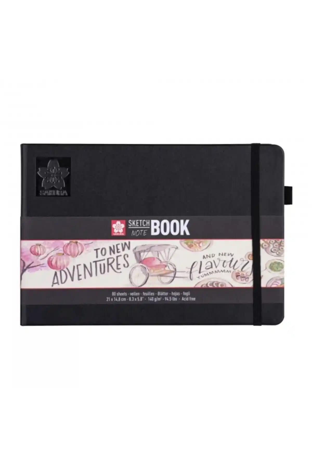 Sakura Eskiz Defteri 140 Gram Yüksek Kaliteli Taşınabilir Çizim ve Tasarım Defteri