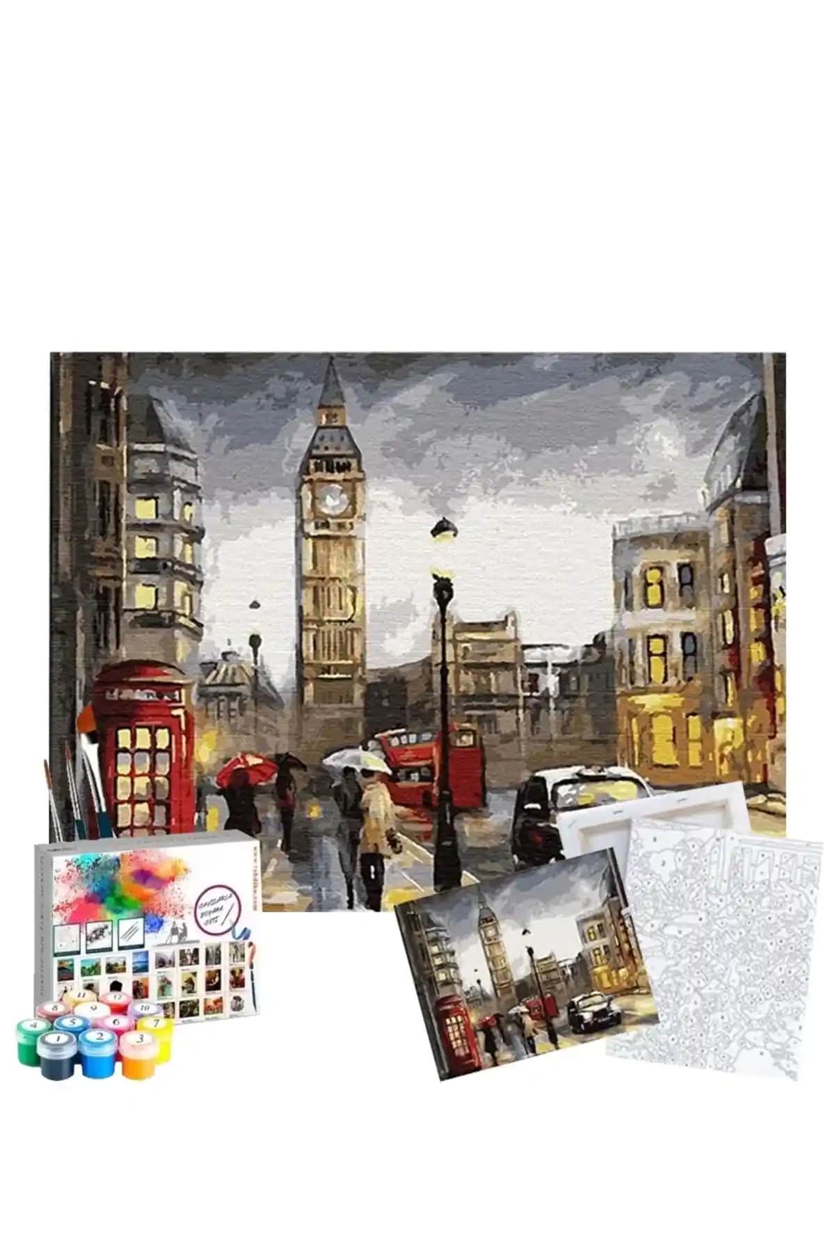 Tabdiko Sayılarla Boyama Setleri Karşılaştırması: Londra Sokakları ve Sahil Kasabası Özellikleri