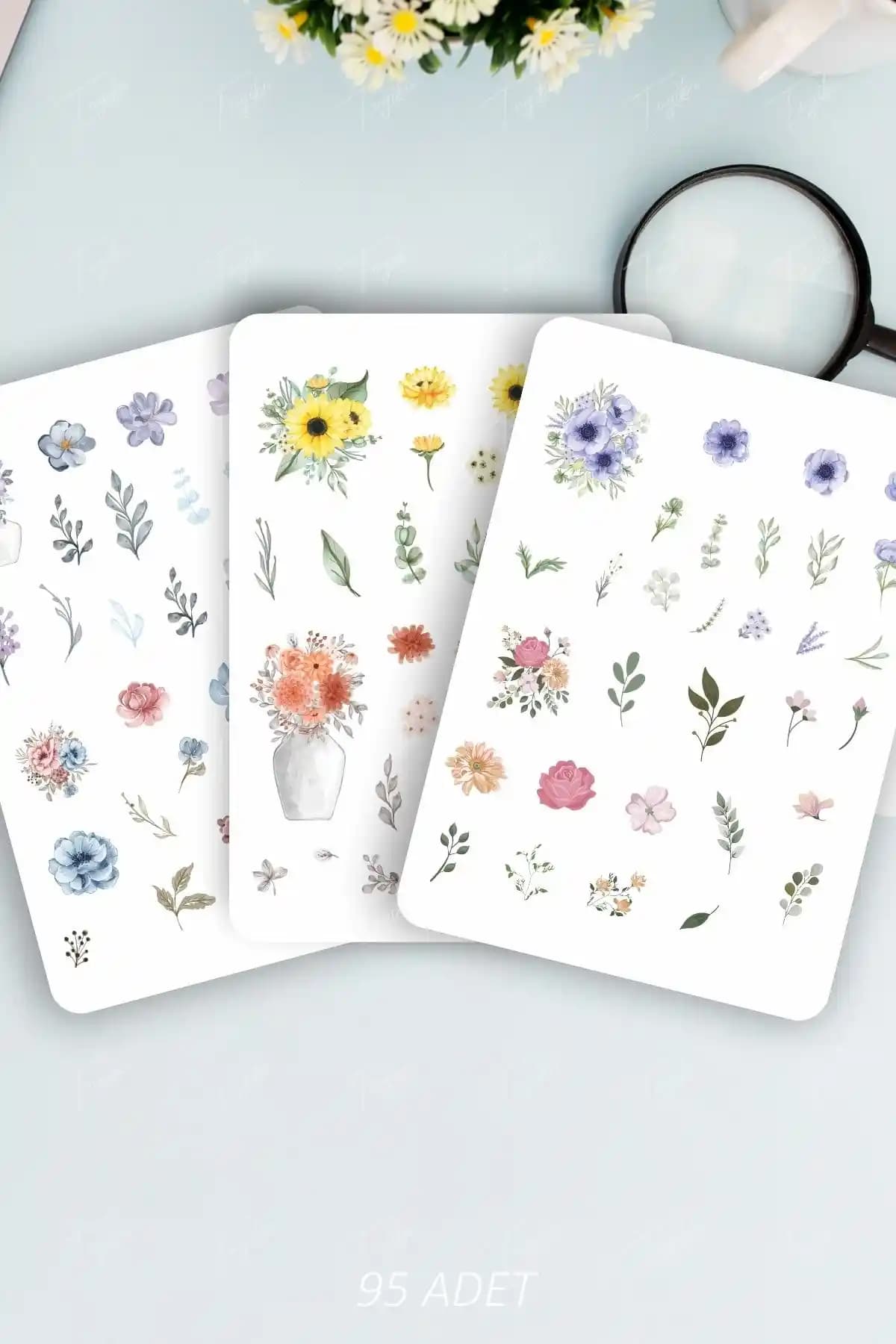 TUGİBU Çiçekli ve Haftalık Planlayıcı Etiket Setleri Karşılaştırması