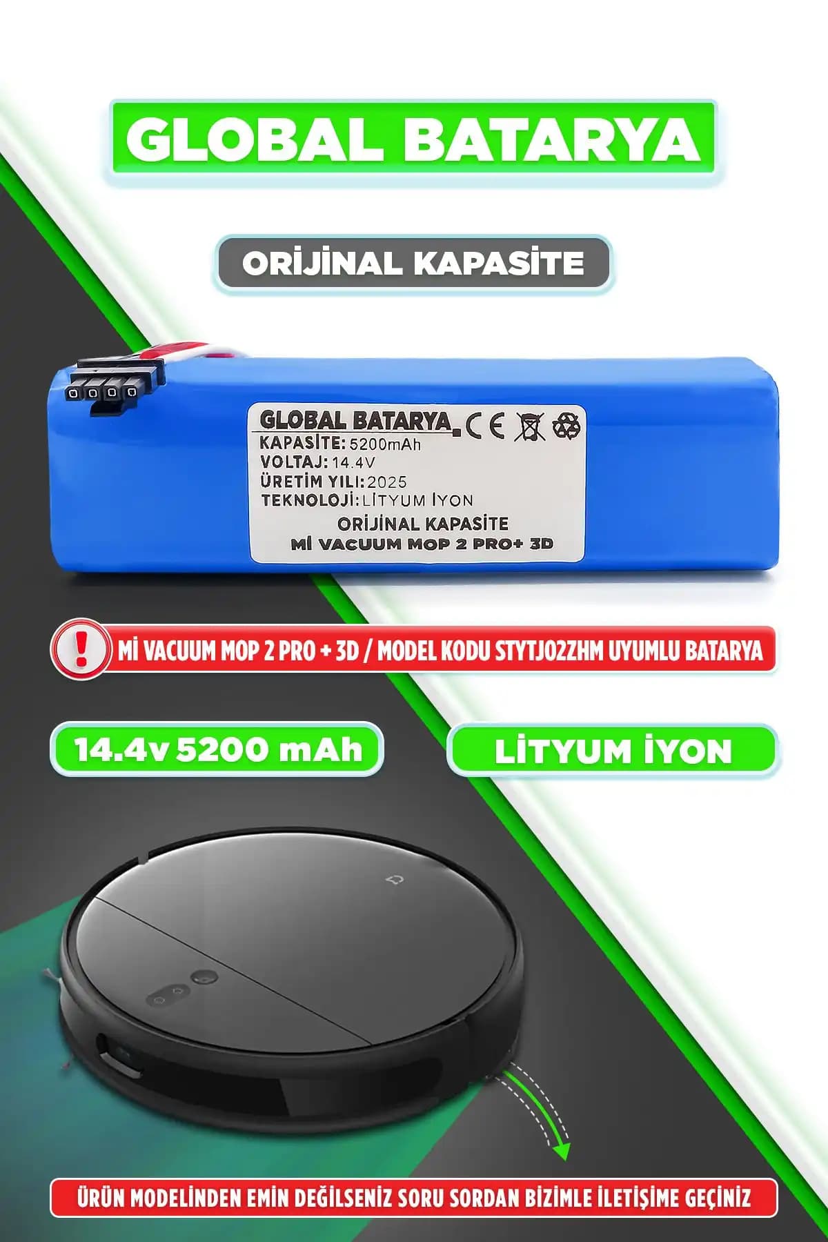 Xiaomi Mi Vacuum Mop 2 Pro Plus Batarya Özellikleri ve Performans Analizi