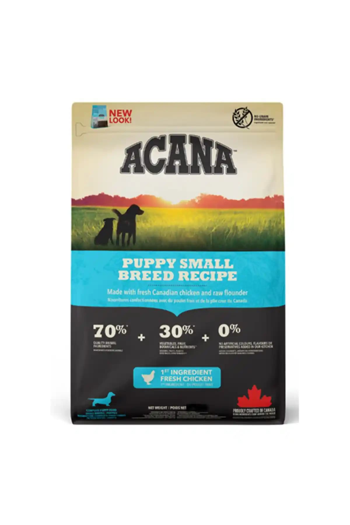 Acana Heritage Puppy Small Breed Tahılsız Yavru Köpek Maması 9 kg'a Kadar Küçük Irklar İçin