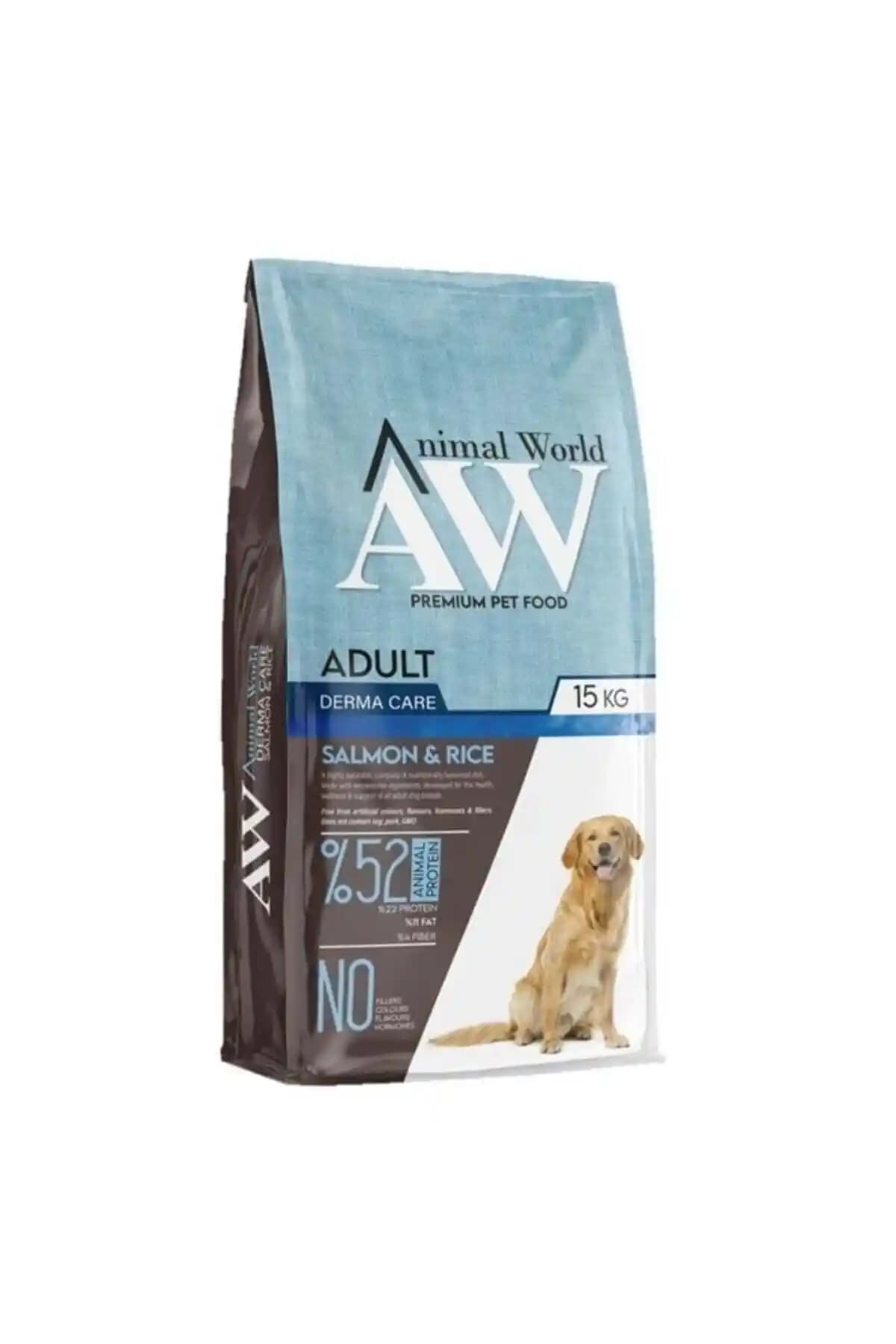 Animal World Somon Balıklı Yetişkin Köpek Maması: Sağlıklı ve Dengeli Beslenme İmkanı