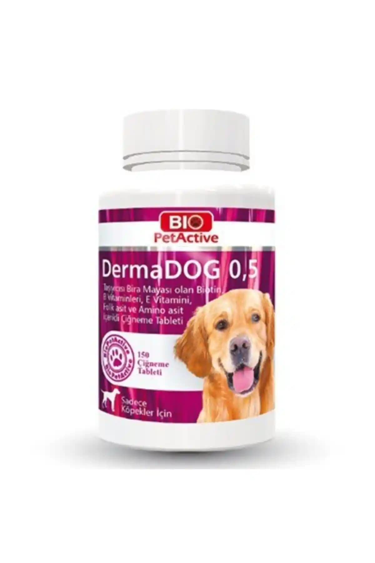Bio PetActive Pet Active Dermadog: Küçük Irk Köpekler İçin Güçlü ve Doğal Takviye Çözümü
