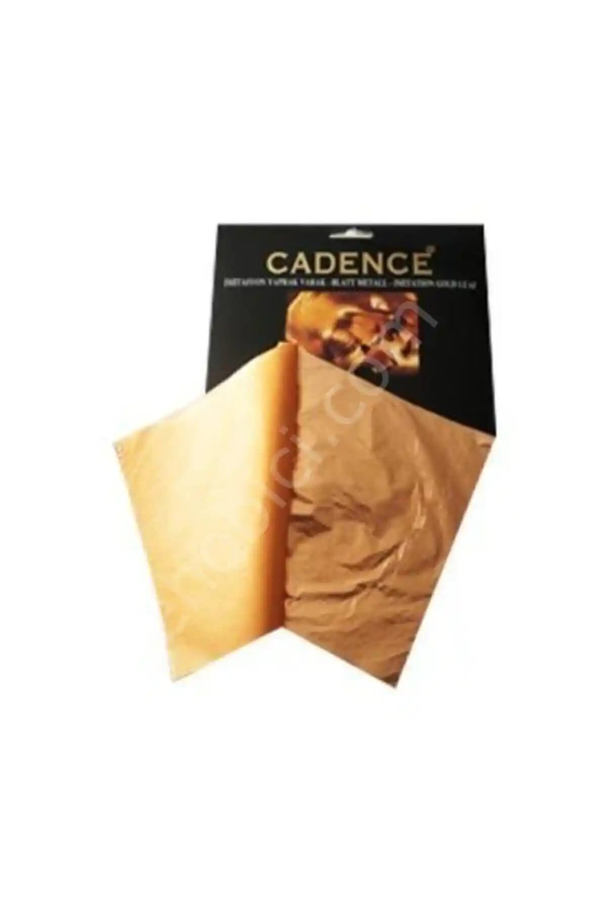 Cadence Yaprak Varak Altın Renkli Sanat ve Dekorasyon İçin Yüksek Kaliteli Set