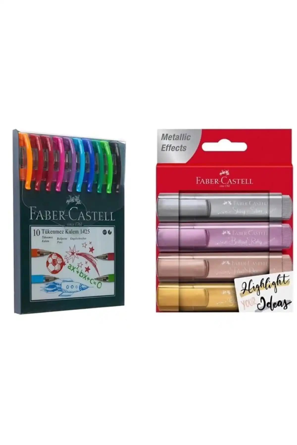 Faber Castell Kalemleri: Metalik Fosforlu ve Tükenmez Kalemlerin Özellikleri ve Kullanım Alanları
