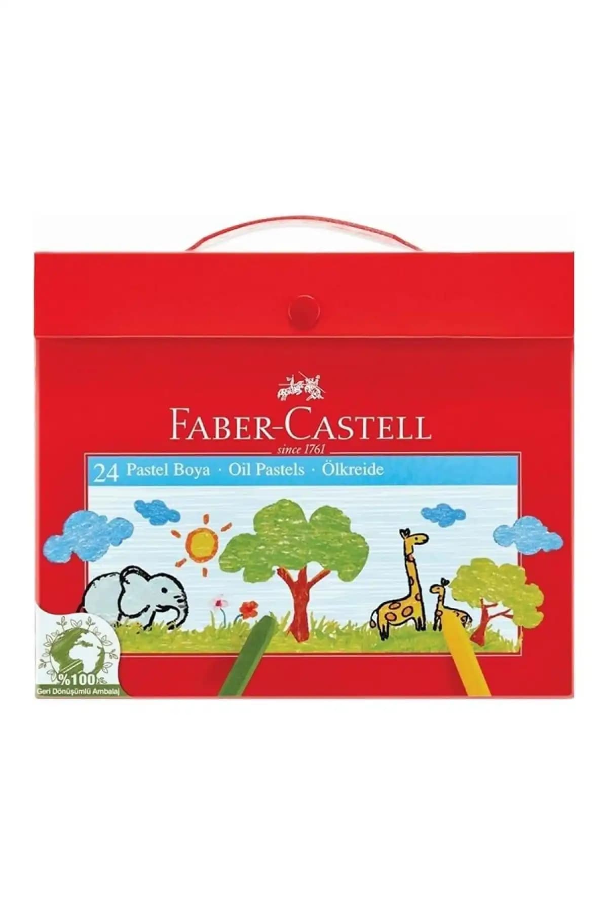 Faber Castell Pastel Boya 24 Lü Çantalı Sanat ve Yaratıcılık Malzemeleri Tanıtımı