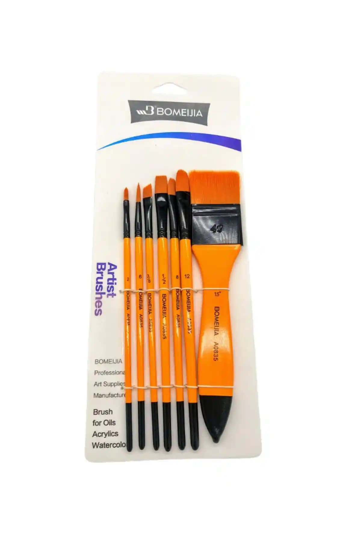 Hannah 7 Parça Sanatçı Fırça Seti: Çok Yönlü ve Yüksek Kaliteli Sanat Malzemeleri