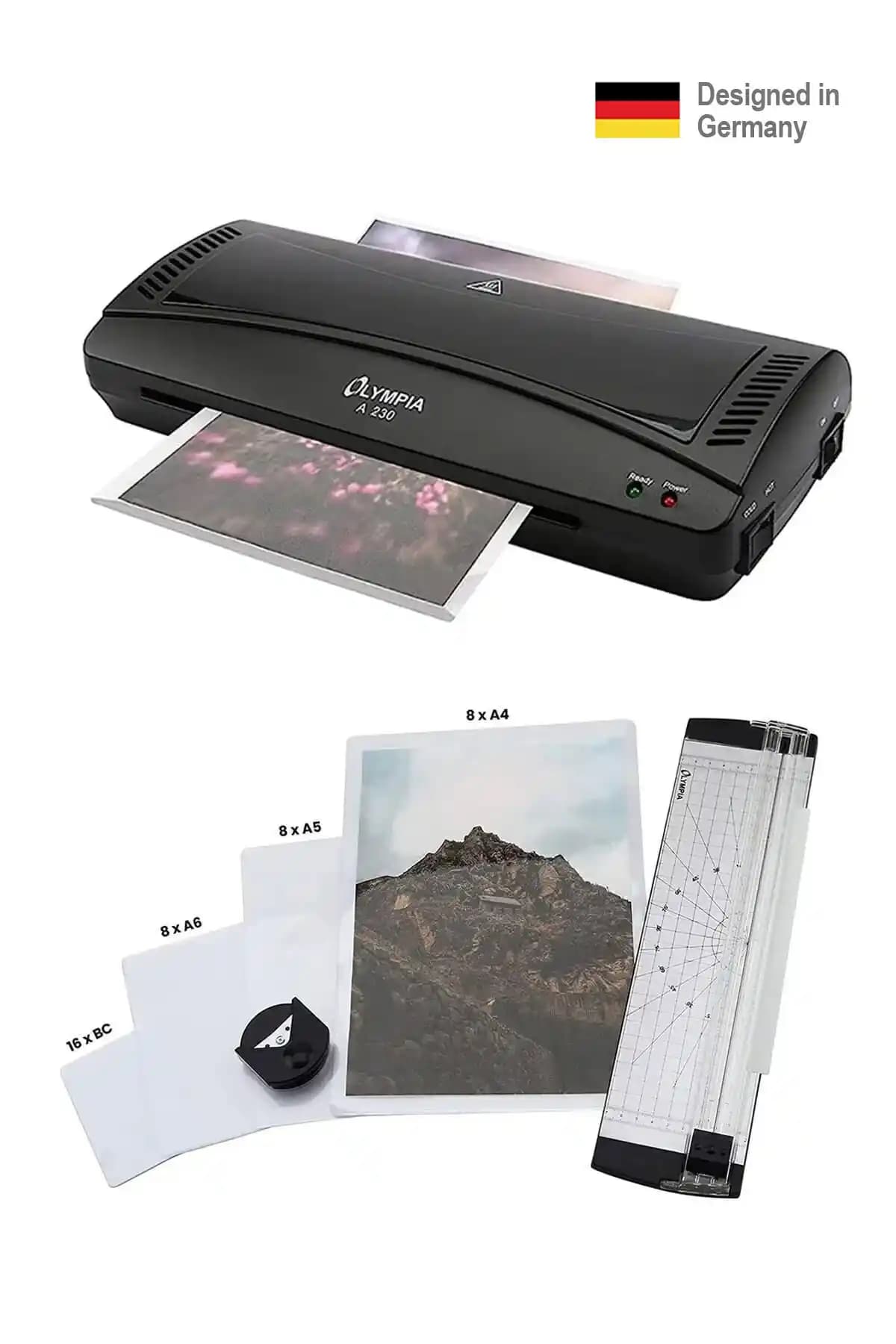 Olympia A230s 4'ü Birlikte Laminasyon Makinesi: Profesyonel ve Pratik Çözüm