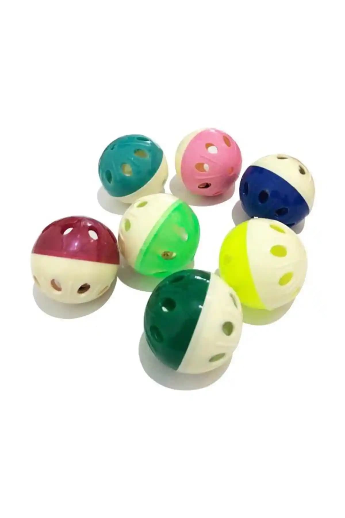 Pet Style Renkli Zilli Oyun Topu ile Kedinizin Doğal Hareketlerini Destekleyin