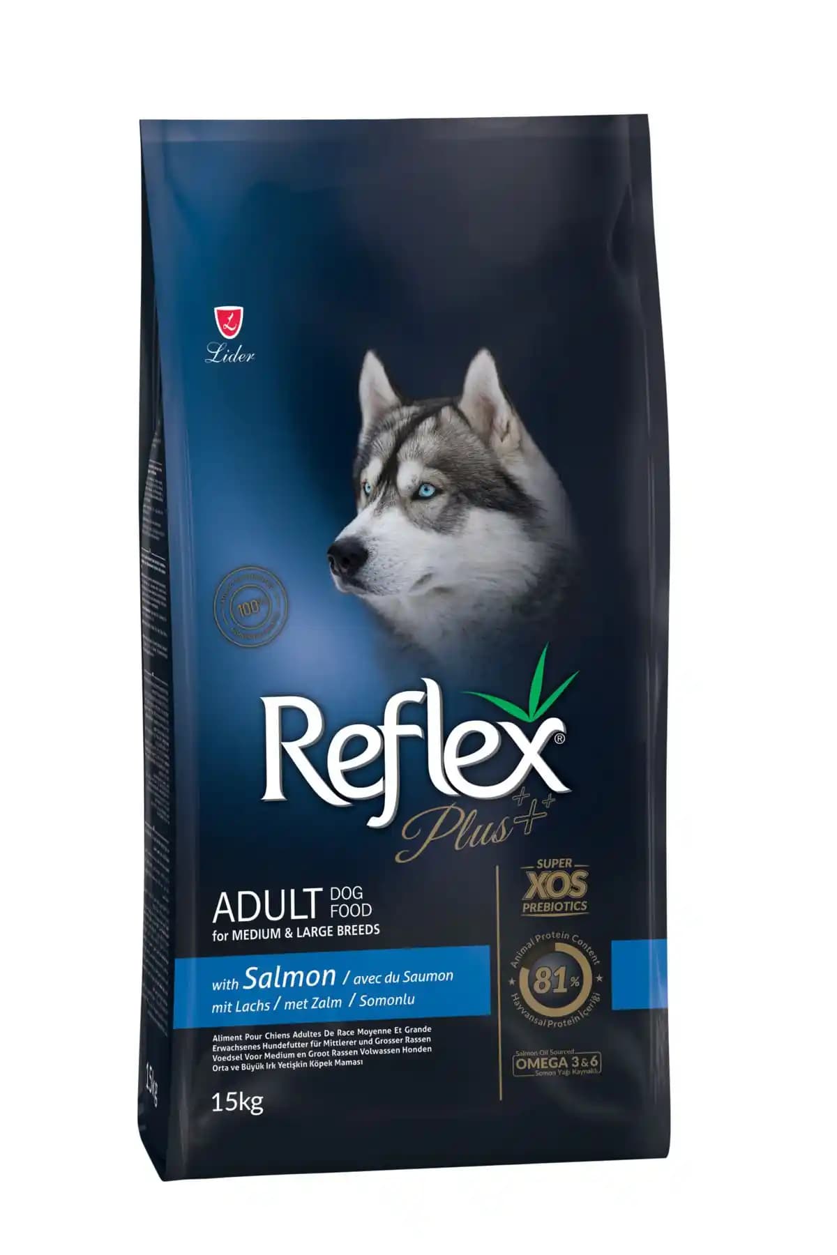Reflex Plus Yetişkin Köpek Maması: Balık Aromalı, Dengeli ve Sağlıklı Beslenme Seçeneği