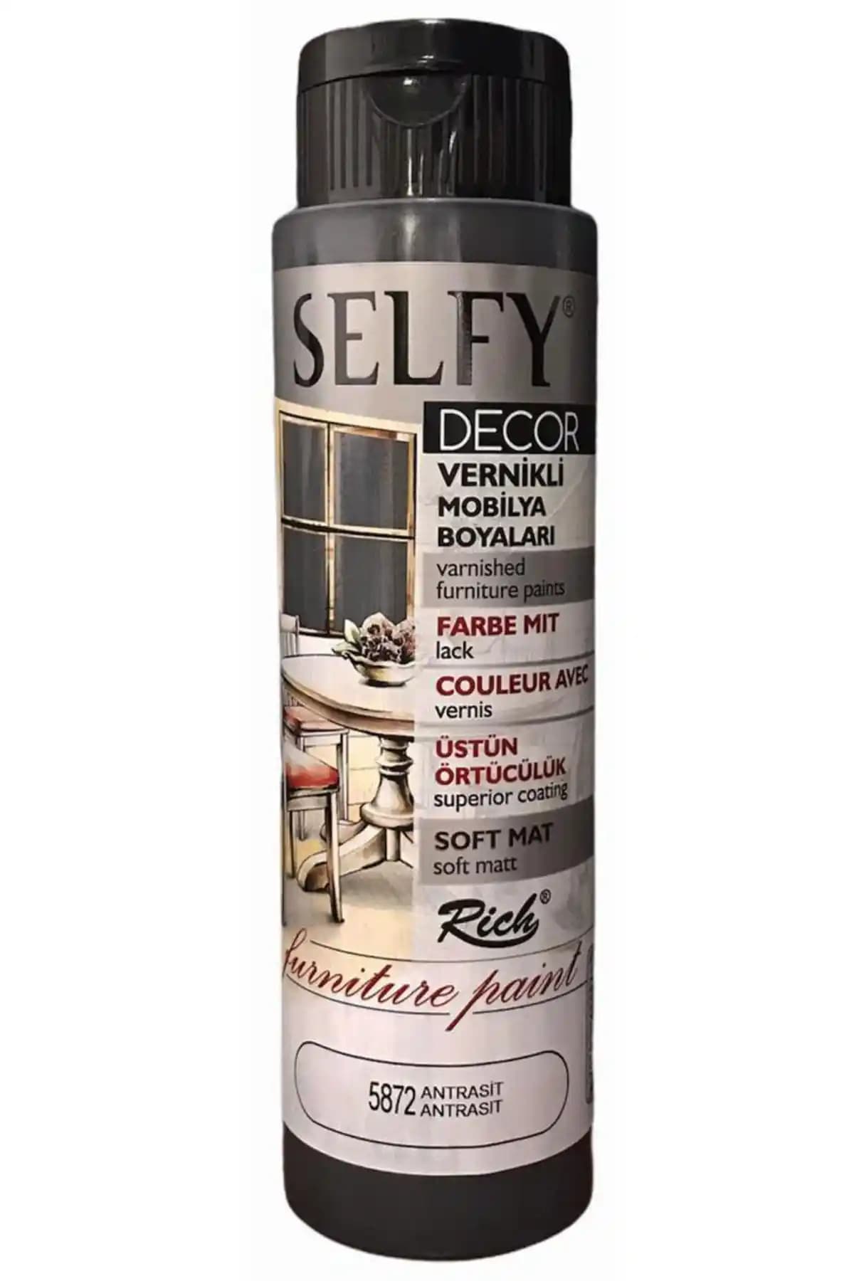 Rich Selfy Decor Vernikli Boya: Modern ve Dayanıklı İç Mekan Dekorasyon Boyası