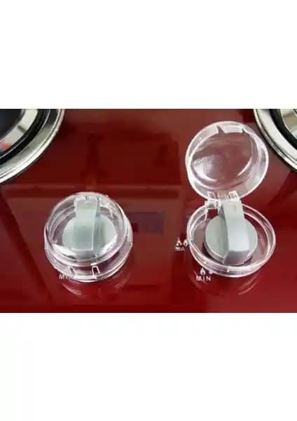 Agubugu Bebek Ocak Fırın Gaz Düğmesi Güvenlik Kapağı 2'li Pratik ve Estetik Tasarım