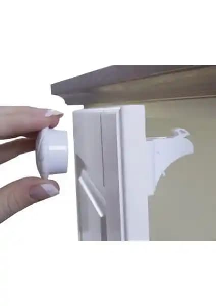 Agubugu Manyetik Gizli Dolap Kilidi Çocuk Güvenliği ve Estetiği Bir Arada Sunar