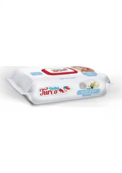 Baby Turco Islak Mendil Havlu Beyaz Sabun Kokulu Günlük Temizlik İçin Güvenilir Ve Pratik Kullanım
