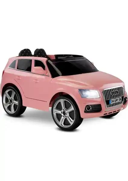 Babyhope Q-Suv 12V Akülü Uzaktan Kumandalı Çocuk Araba Toz Pembe Güvenli ve Eğlenceli Oyun Arkadaşı