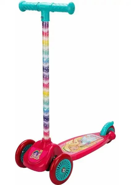 Barbie 3 Tekerlekli Frenli Çocuk Scooter: Güvenli ve Eğlenceli Sürüş Deneyimi