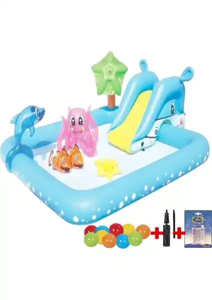 Bestway 53052 Kaydıraklı Fıskiyeli Çocuk Oyun Havuzu: Güvenli ve Eğlenceli Yaz Aktivitesi