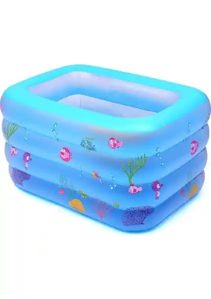 Can Oyuncak SS21-312 Sea&Sun Çocuklar İçin Güvenli ve Pratik Şişirilebilir Yaz Havuzu