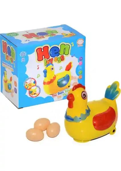 Çocuklar İçin Eğlenceli ve Öğretici Işıklı Sesli Gezen Yumurtlayan Tavuk Oyuncağı İncelemesi