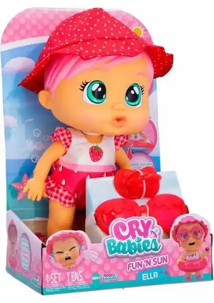 Cry Babies Ella Fun'N Sun: Yaz ve Su Macerası İçin Eğlenceli Bebek Oyuncağı