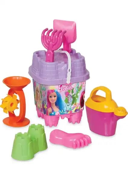 Dede Barbie Büyük Kale Kova Seti Çocuklar İçin Hayal Gücünü Geliştiren Eğlenceli Oyun Seti