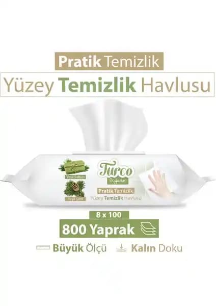 Doğadan İlham Alan Baby Turco Yüzey Temizlik Havlusu ile Pratik ve Etkili Hijyen Çözümleri