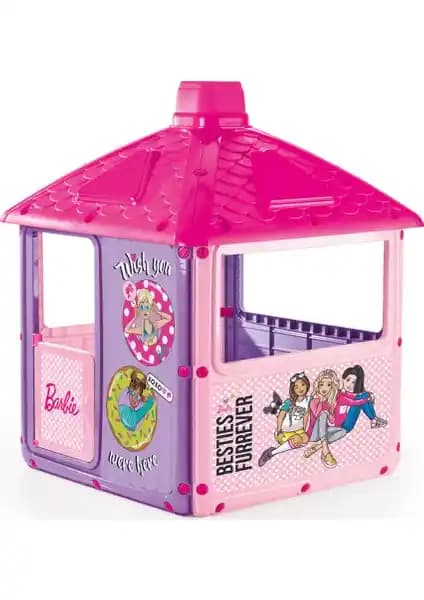 Dolu Barbie Büyük Oyun Evi Çocuklar İçin Güvenli ve Dayanıklı Oyun Alanı