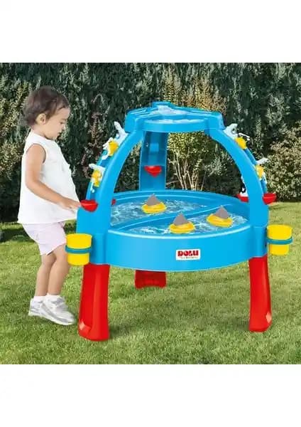 Dolu Eğlenceli Su Aktivite Masası Çocuklar İçin Renkli ve Geliştirici Oyun Seçeneği