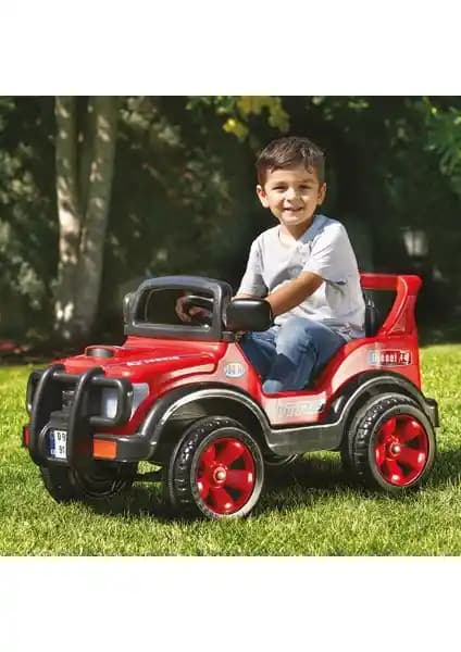 Dolu Nitro Jeep Akülü Çocuk Arabası 6V Güvenli ve Eğlenceli Oyun Arkadaşı