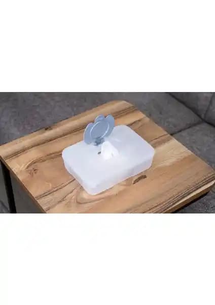 Duru Box Durubox Şeffaf Islak Mendil Kutusu Günlük Temizlik ve Bakım İçin Uygun