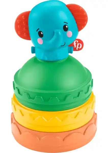 Fisher-Price Safari Arkadaşları Bebek Oyuncağı: Duyusal ve Motor Becerileri Geliştiren Renkli Tasarım