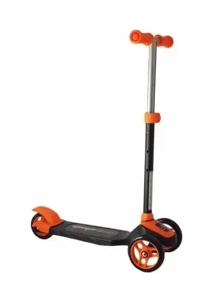 Furkan Cool Wheels 3 Teker Frenli Metal Twist Scooter Turuncu Çocuk ve Yetişkin Kullanımı