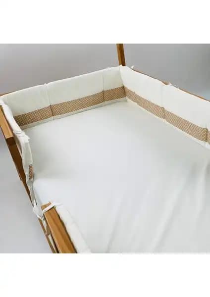 G&G Bebek 90x190 Kahve Puanlı Montessori Yan Koruma Seti Güvenlik ve Estetik Birlikte