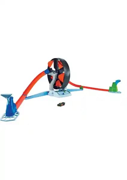 Hot Wheels Dönen Tekerlek Macerası Yarış Seti Çocuklar İçin Eğlenceli ve Geliştirici Oyuncak