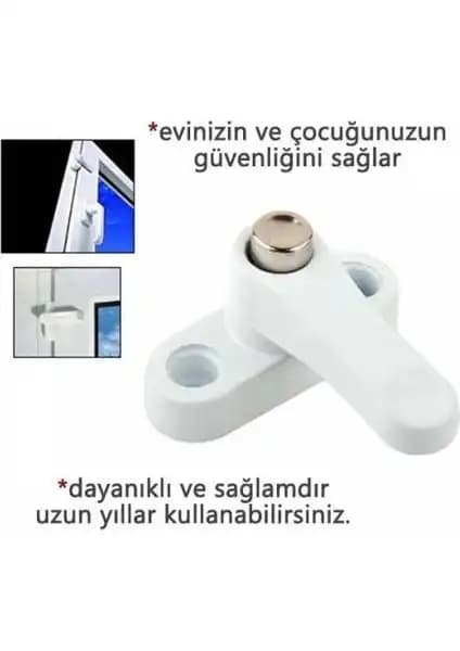 Huzuraks Wildlebend PVC Kapı ve Pencere Güvenlik Kilidi Çelik Güvenlik Çözümü