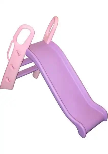 King Kids Prenses Kaydırak Pembe ve Lila renk seçenekleriyle güvenli çocuk oyuncağı