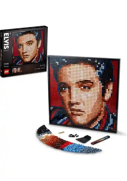 LEGO Art Elvis Presley 31204 Koleksiyon Seti Yaratıcı ve Estetik Sanat Eseri