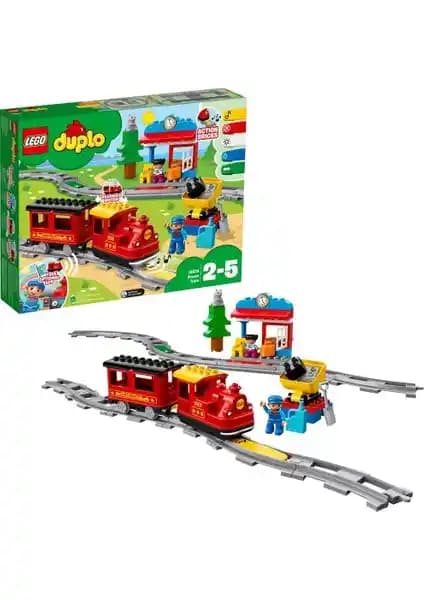 LEGO DUPLO Buharlı Tren 10874: Çocuklar İçin Eğitici ve Eğlenceli Tren Seti