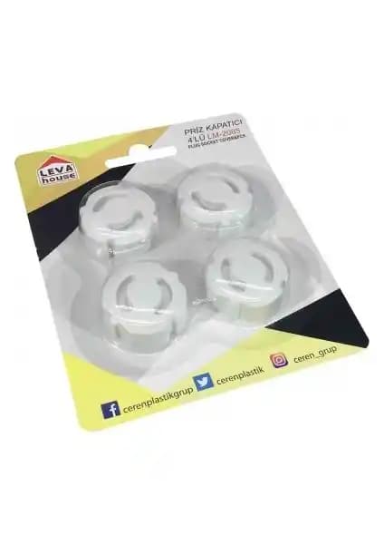 Leva House Bebek Priz Kapatıcı Güvenlik Kapağı ile Çocuk Güvenliğini Artırın