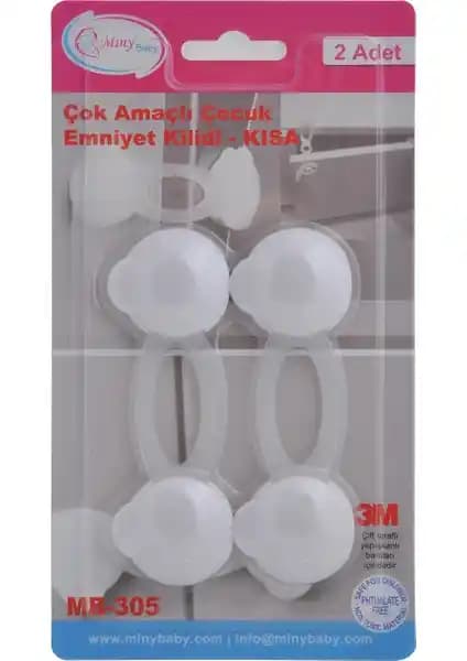 Miny Baby Çok Amaçlı Çocuk Emniyet Kilidi: Güvenlik ve Kullanım Kolaylığı Sağlayan Çözüm