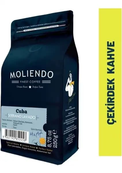 Moliendo Colombia Supremo Huila ve Cuba Serrano Lavado Kahve Karşılaştırması ve Tat Profilleri 2