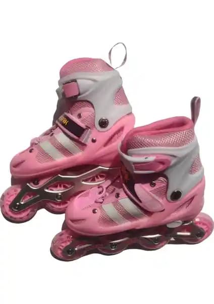 Pasifik Işıklı Çiftlenebilir Paten M Pembe: Güvenli ve Eğlenceli Çocuk Patenleri
