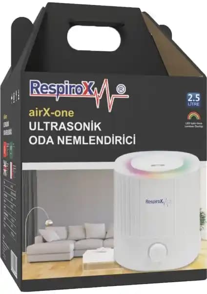 Respirox Airx-One Ultrasonik Soğuk Buhar Makinesi ile Sağlıklı ve Nemli Hava Yaratın
