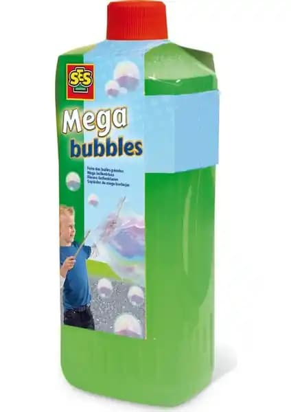 Ses Creative Mega Köpük Baloncuk Solüsyonu: Güvenli ve Eğlenceli Çocuklar İçin Ürün
