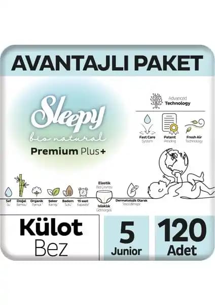 Sleepy Bio Natural ve Sleepy Jeans Külot Bezleri Karşılaştırması