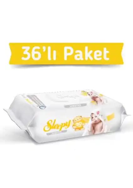Sleepy Sensitive Islak Havlu Mendil: Hassas Ciltler İçin Güvenilir ve Kokusuz Temizlik Çözümü
