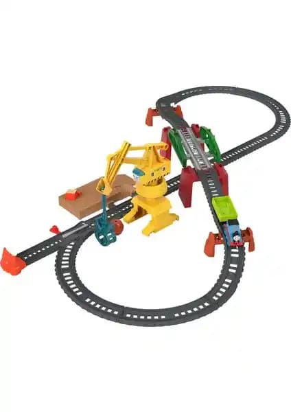 Thomas ve Arkadaşları Carly'nin Geçidi Oyuncak Tren Seti Çocuklar İçin Eğlenceli ve Öğretici Oyun Deneyimi