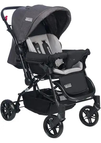 Tommybaby Elegant Çift Yönlü Bebek Arabası Güvenlik ve Konfor Sunan Modern Tasarım