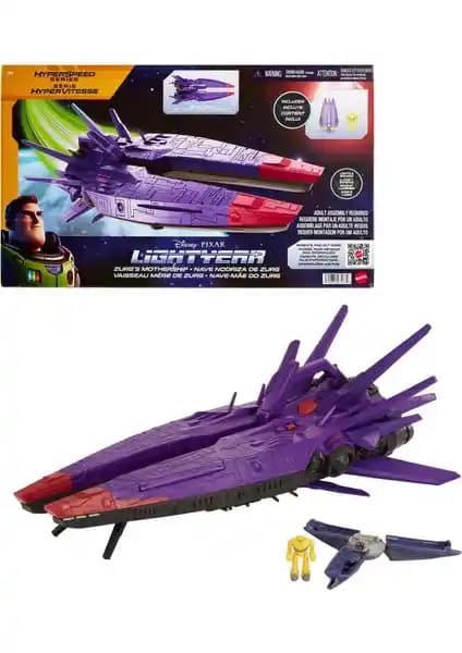 Toy Story Lightyear Zurg XL Ana Savaş Uçağı ve Mini Zyclops Figürü: Uzay Maceraları İçin Detaylı Koleksiyon Parçası